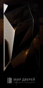 Входная дверь со смарт замком (управление со смартфона) №5 внешняя - фото