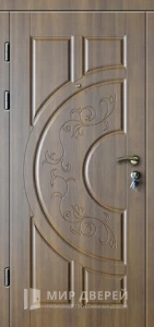 Уличная дверь с МДФ винорит №32 внутренняя - фото